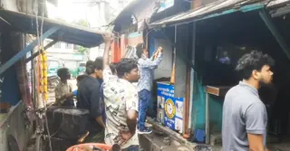 ব্রাহ্মণবাড়িয়ায় আগুনে পুড়েছে বাজারের ১১ দোকান